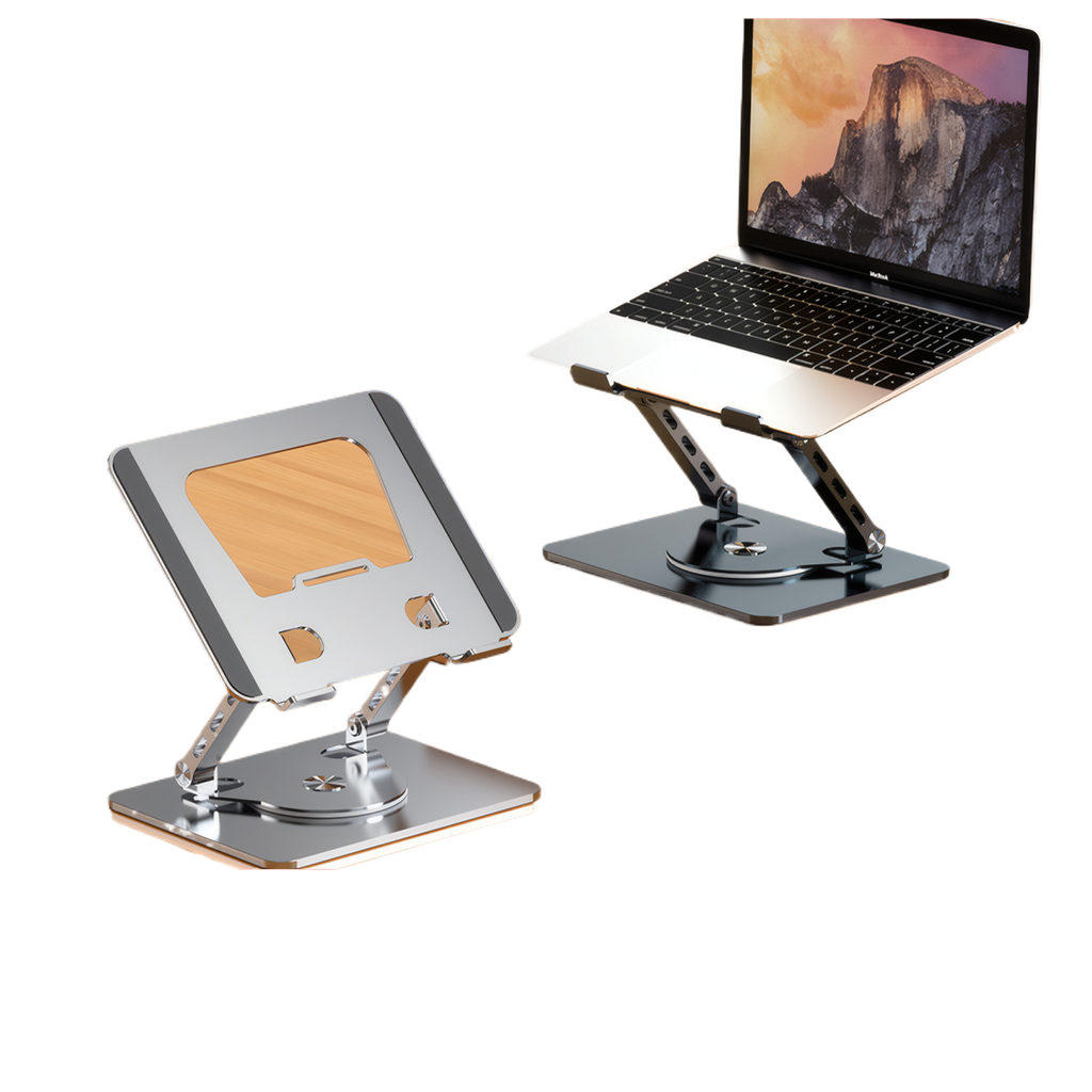 Adjustable Laptop Stand with Rotation Feature