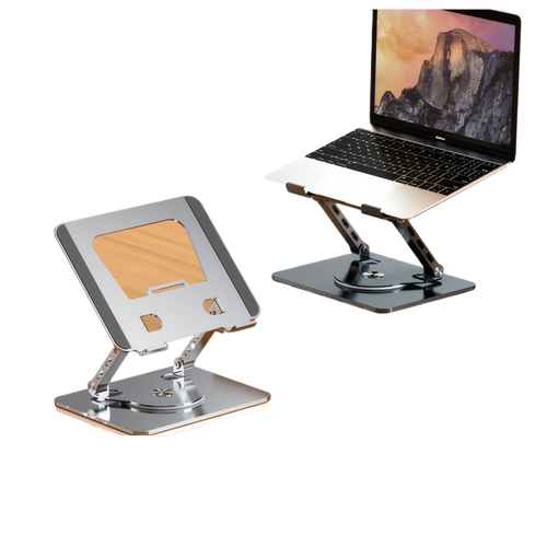 Adjustable Laptop Stand with Rotation Feature
