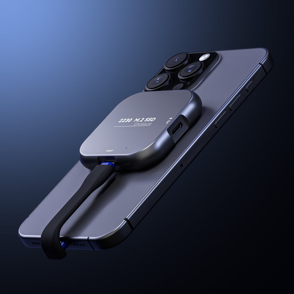 NVMe Magnetic SSD Enclosure