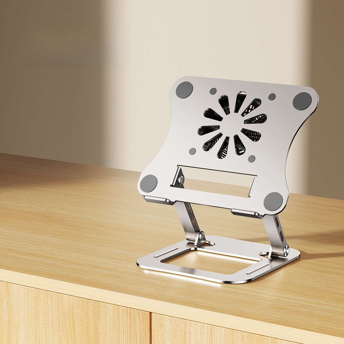 Adjustable Laptop Stand with Rotation Feature