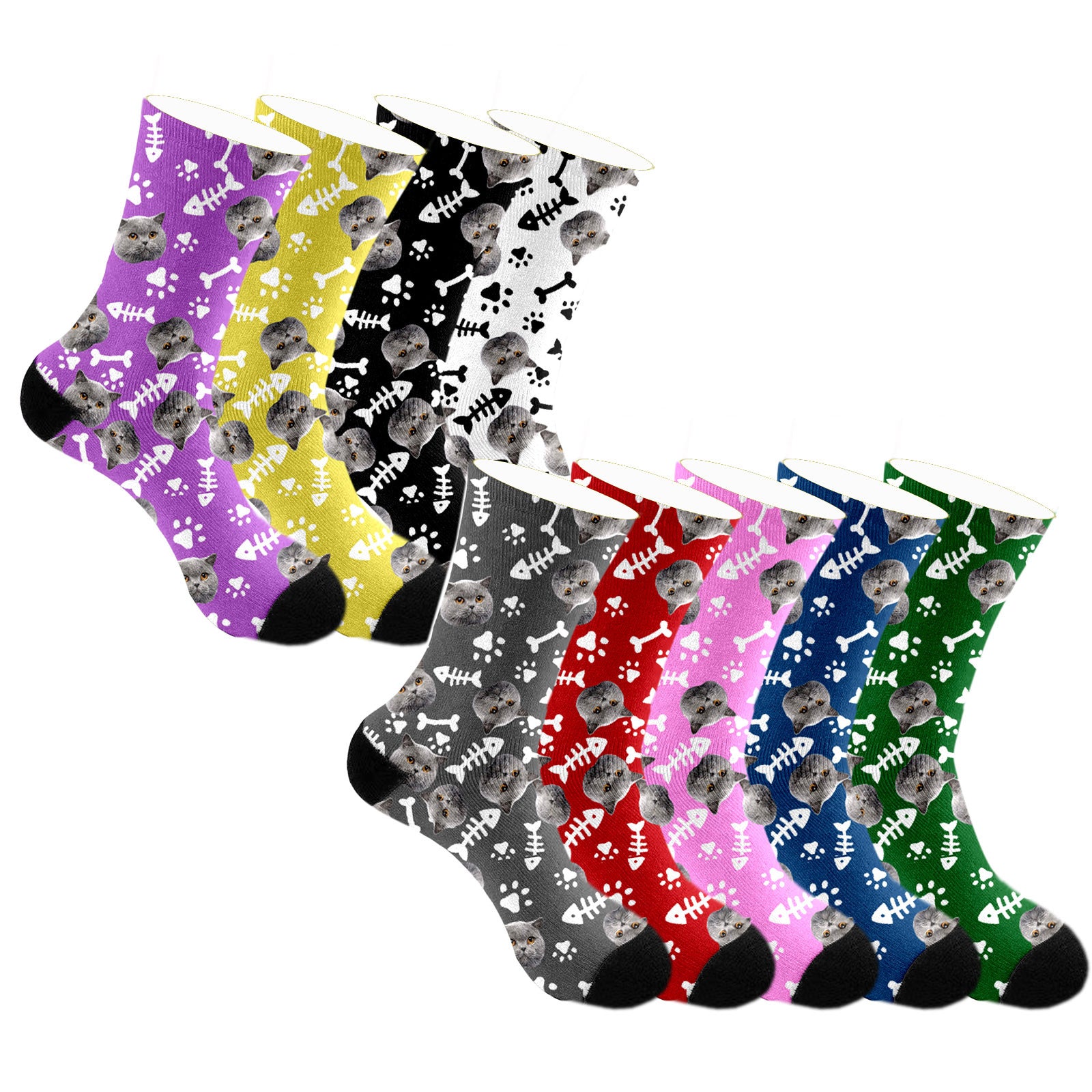 3D printed mid-calf socks