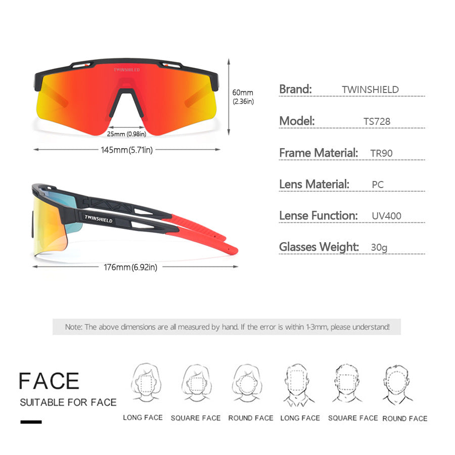 Outdoor sports cycling glasses