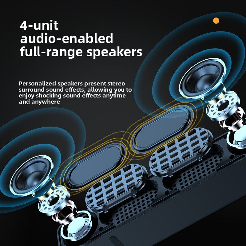 Long-strip Bluetooth speaker