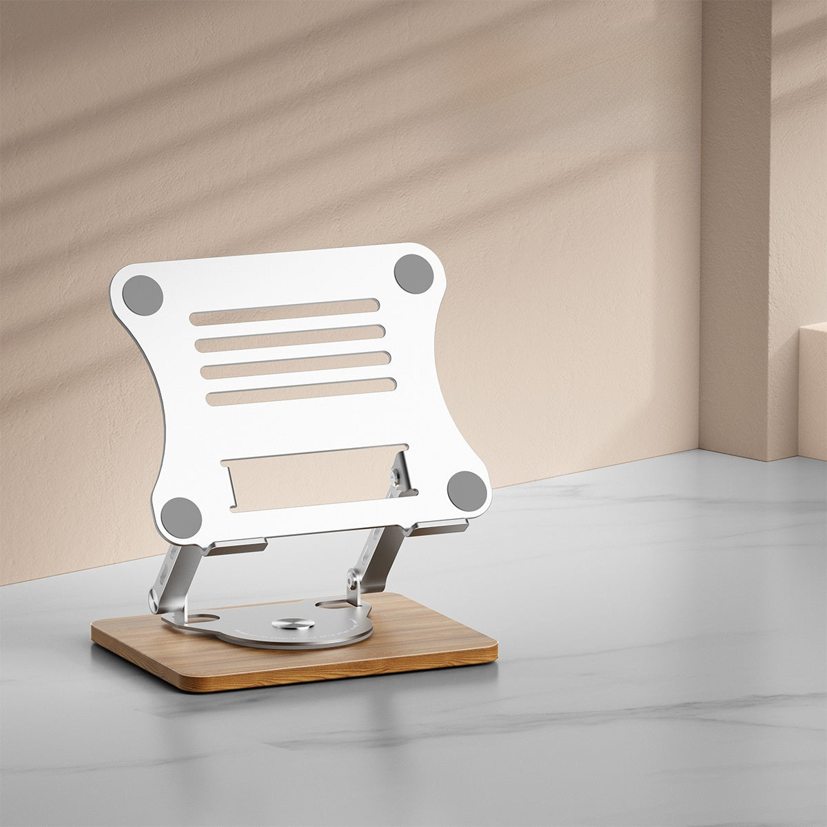 Adjustable Laptop Stand with Rotation Feature