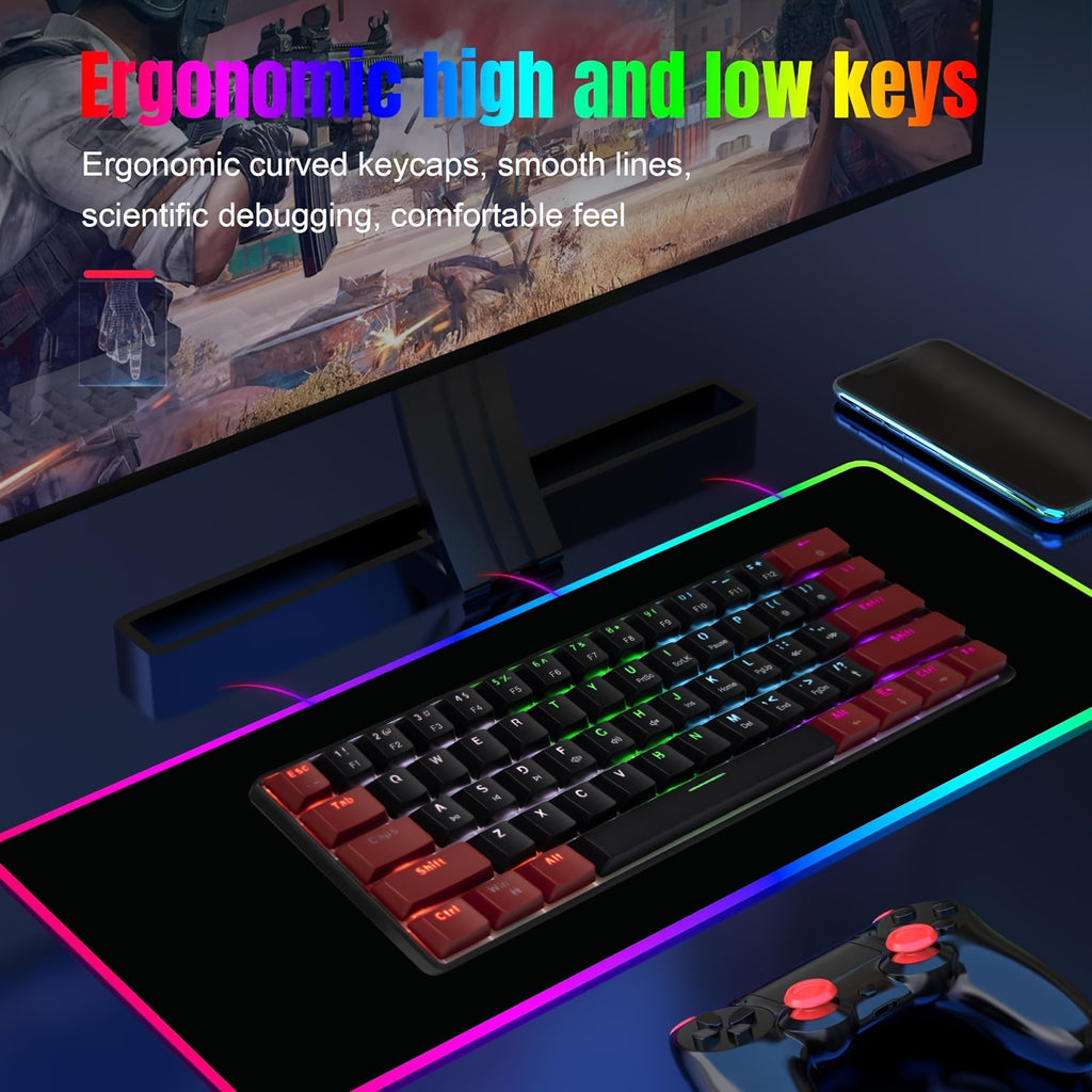 Luminous mechanical keyboard for gaming
