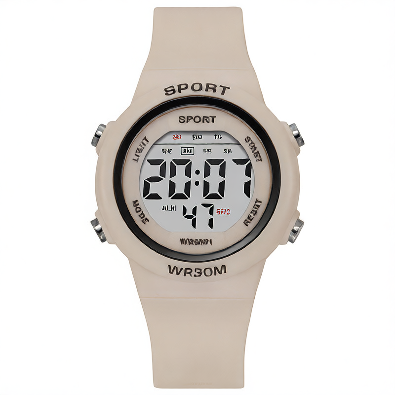 Multifunctional Waterproof Electronic Watch for Students