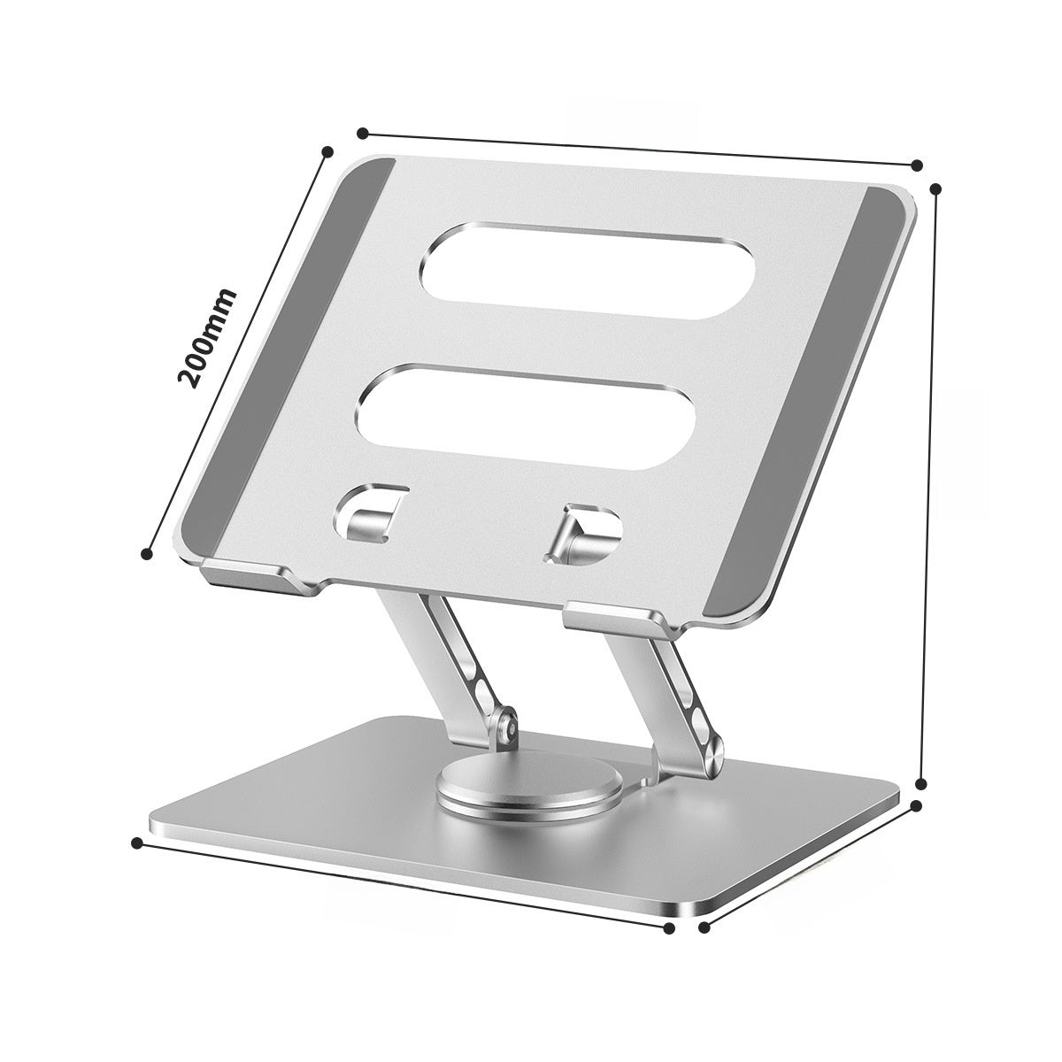Adjustable Laptop Stand with Rotation Feature