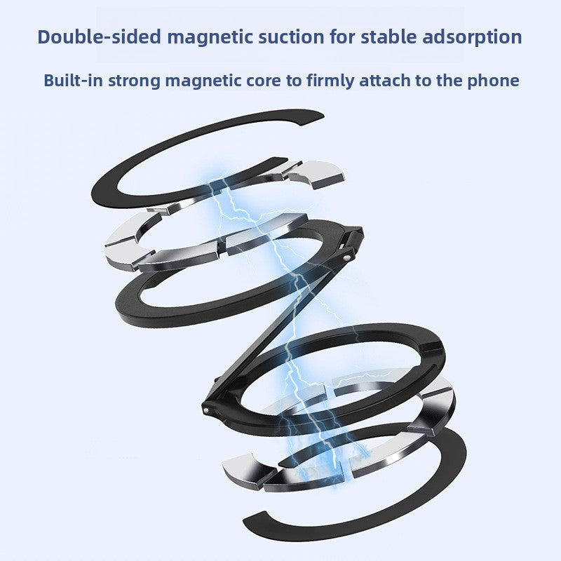 Double-sided magnetic phone holder