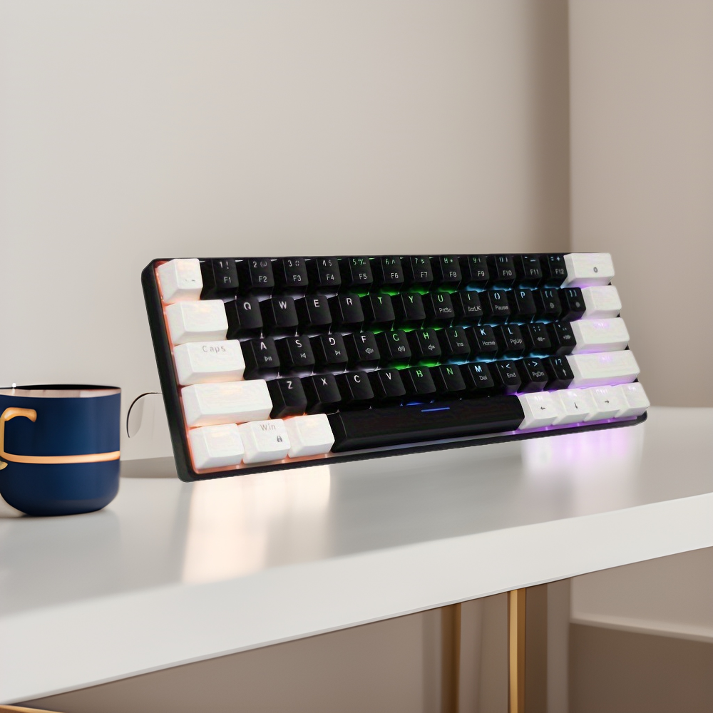 Luminous mechanical keyboard for gaming